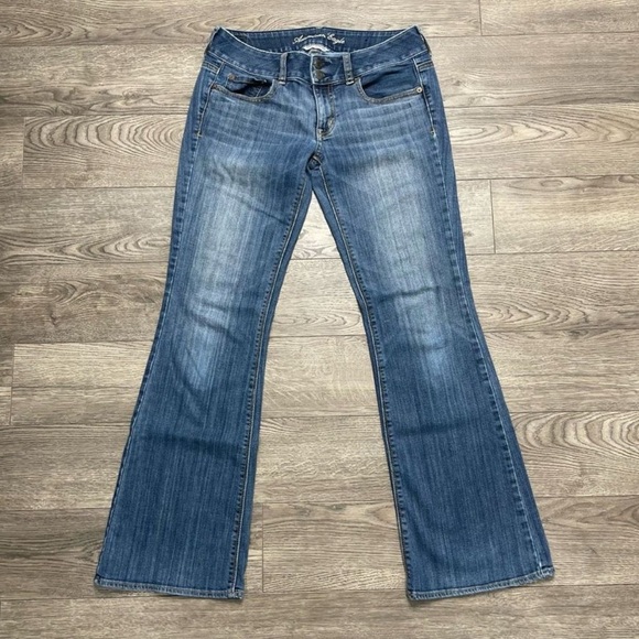 Y2K Low Rise Boot Cut Jeans - Picture 1 of 7
